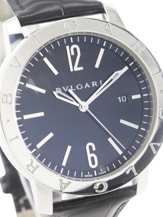 BVLGARI Bvlgari Bvlgari Watches BB41BSLD blackDial Stainless Steel/leather... main image 16